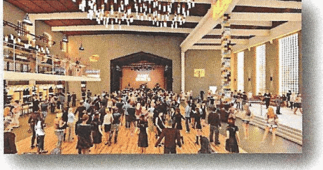 Nashville Room — proposed dance-floor concept.